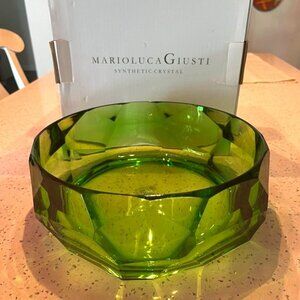 Mario Luca Giusti Supernova Acrylic Bowl New with Tags